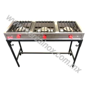 ESTUFA 3 QUEMADORES SIN CHAROLA