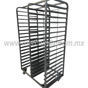 RACK ESPIGUERO DE METAL PARA 36 CHAROLAS