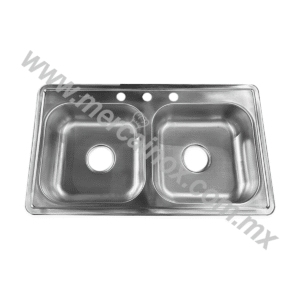 FREGADERO PARA EMPOTRAR DOBLE TINA